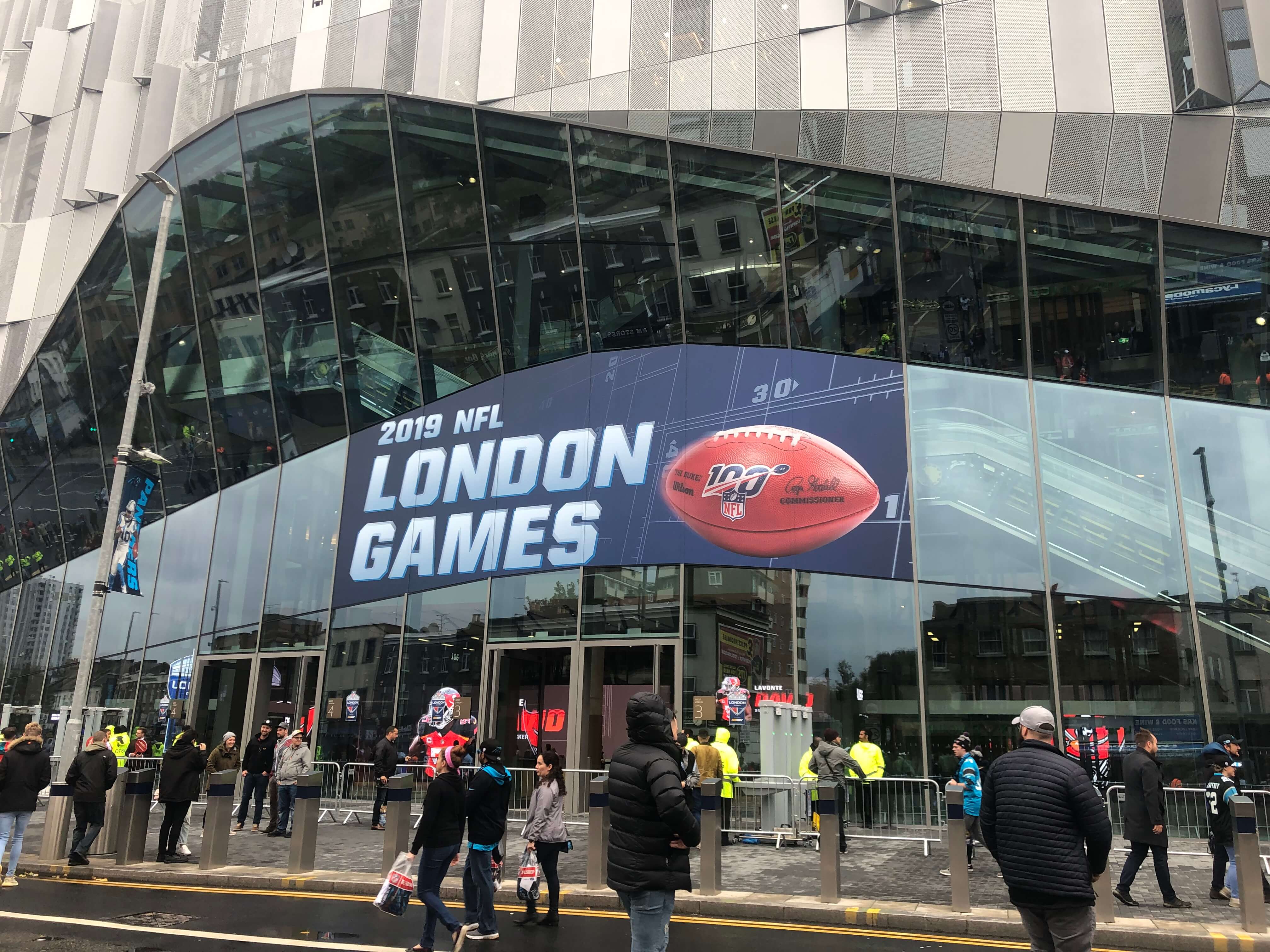 British NFL fans kept safe by Stadium - Stadium